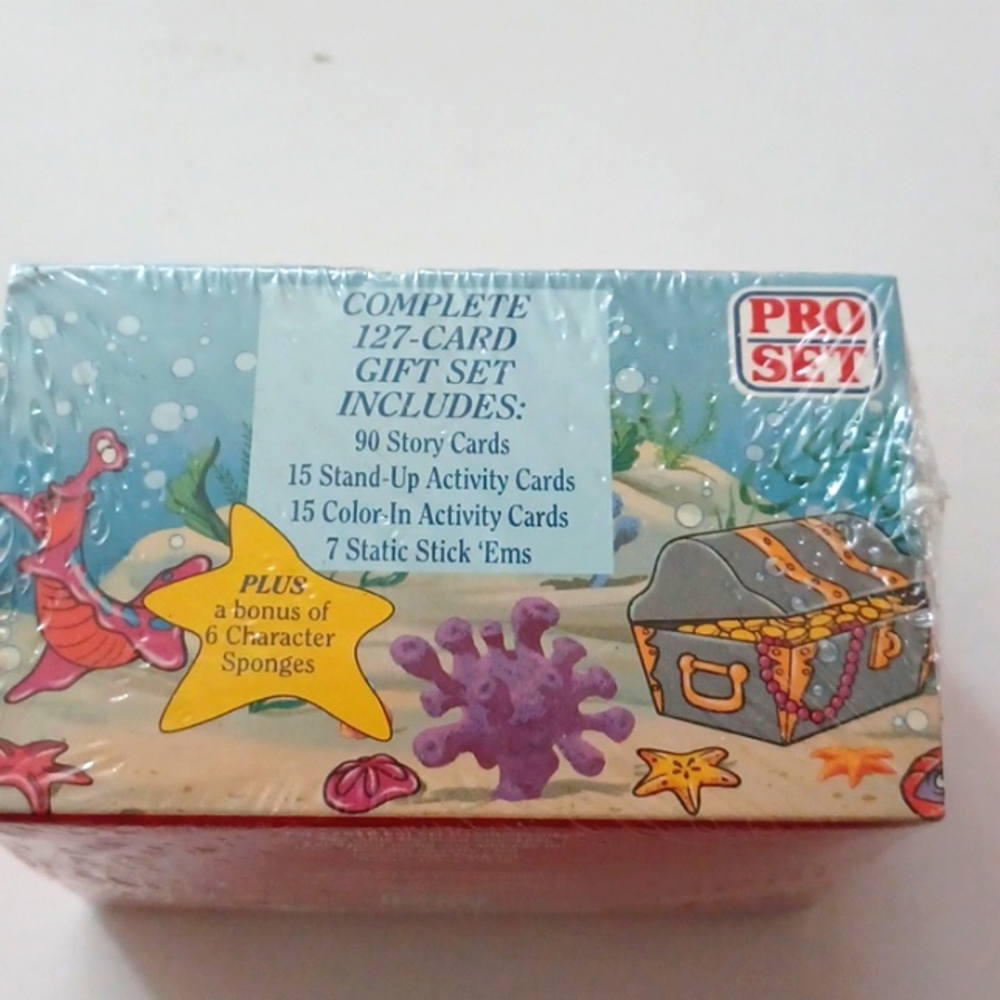Disney's Little Mermaid Movie Card Set NEW Sealed Box Low Price